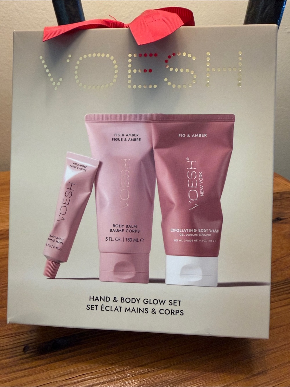 Voesh hand and body glow set